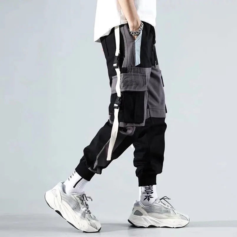 Men Joggers Cargo Techwear Pants Baggy Pant Tactical Mens Tracksuits 2023 Harem Pants For Boys