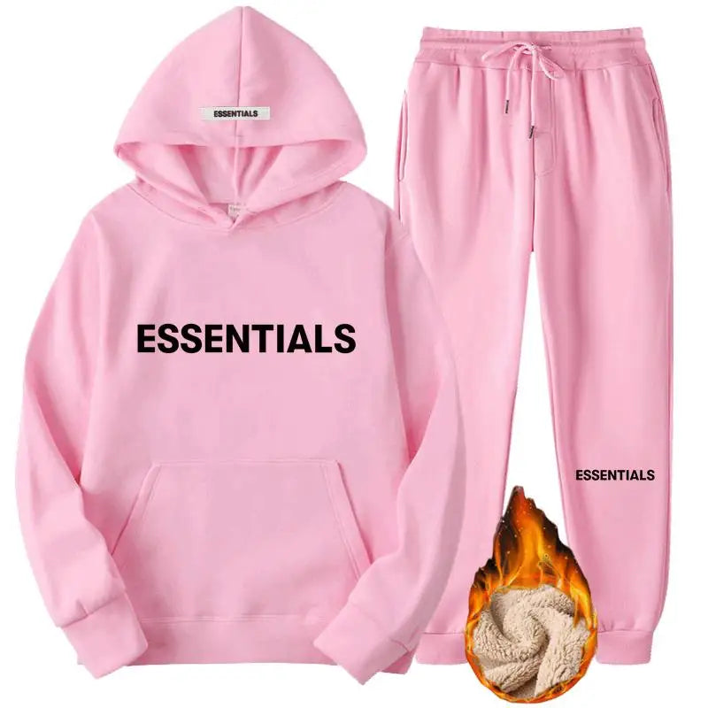 Essentials hoodie and sweatpants