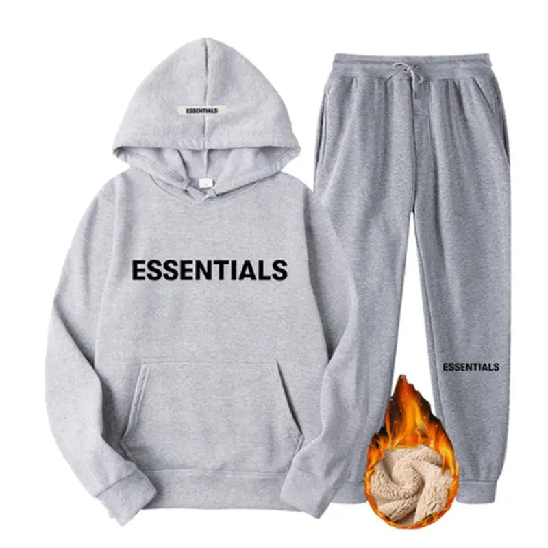 Essentials hoodie and sweatpants