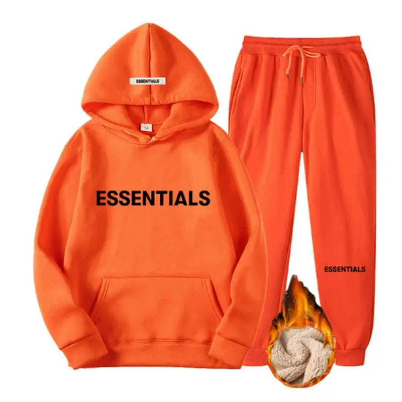 Essentials hoodie and sweatpants