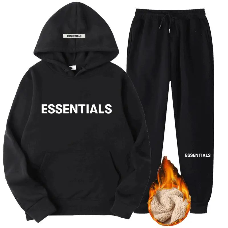 Essentials hoodie and sweatpants