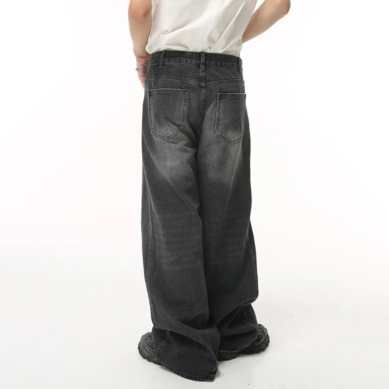 Vintage men's baggy denim pants