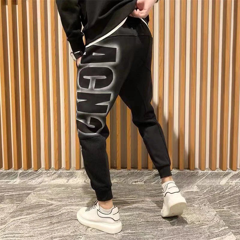 Autumn mens casual sweatpants fashion