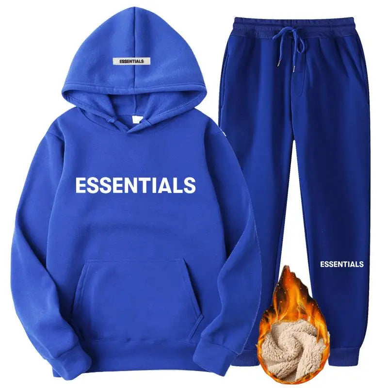 Essentials hoodie and sweatpants