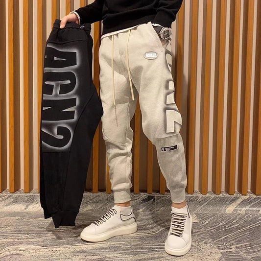 Autumn mens casual sweatpants fashion