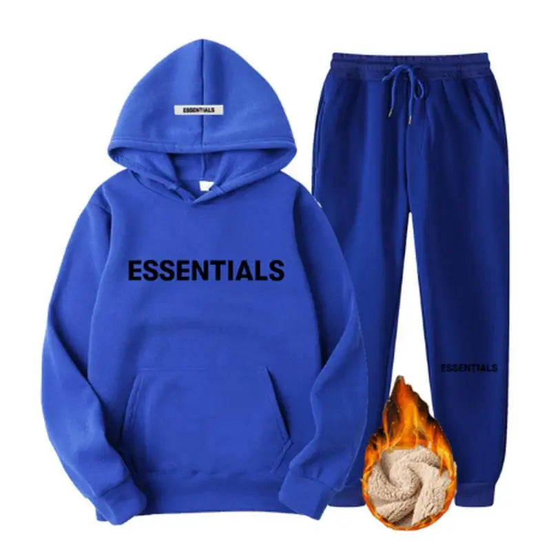 Essentials hoodie and sweatpants