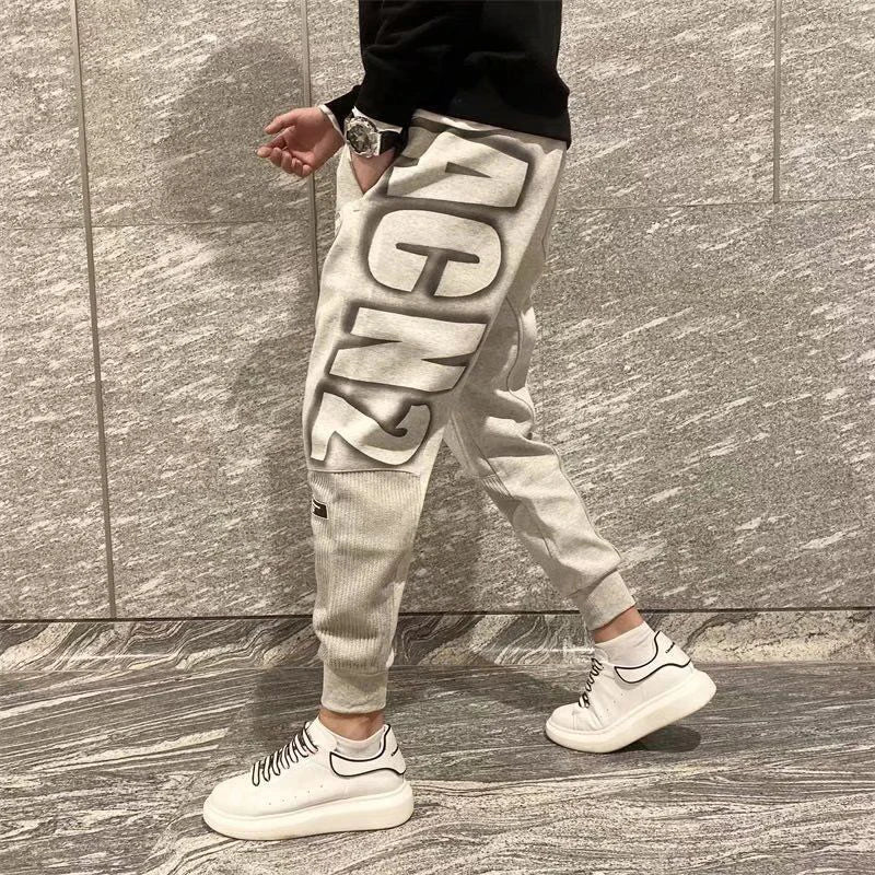 Autumn mens casual sweatpants fashion